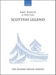 Scottish Legend Organ sheet music cover